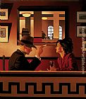 Jack Vettriano The Man in the Mirror painting